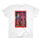 sayahartのgashadokuro RED（tokumiシリーズ） スタンダードTシャツ