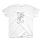 絵描きhiro CのギャラリーHMの絵描きhiro Cオリジナル作品Tシャツ「thin emotions」 Regular Fit T-Shirt