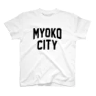 JIMOTO Wear Local Japanの妙高市 MYOKO CITY スタンダードTシャツ