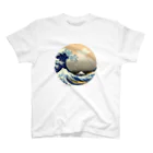 sleep-slept-zzzの葛飾北斎 Katsushika Hokusai 富嶽三十六景 スタンダードTシャツ