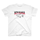 KFRのKFRUO KYM BLK/RED スタンダードTシャツ