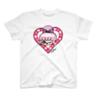 ミジワールドSUZURIショップのプエちゃん❤︎ハート スタンダードTシャツ