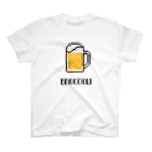 食べ物グッズ広場のビール スタンダードTシャツ