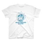 メムメムショップのびっくりメムメムちゃん（アクアブルー） Regular Fit T-Shirt