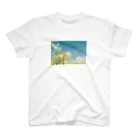 mofufu picturesのRape blossoms Regular Fit T-Shirt