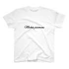 mocha_jasmine_shopのmocha jasmine シンプルフォント スタンダードTシャツ