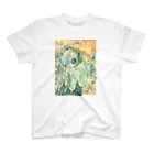 Hibiscus BLUE’sのBaby face   フクロウ スタンダードTシャツ