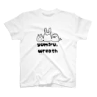 yumiru.wreathのyumiru.wreathロゴ スタンダードTシャツ