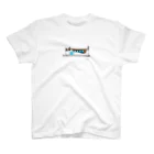 ミギハヤミのコハク🌈のこはにゃん電車 Regular Fit T-Shirt