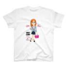 MOTCOM Winkel+の「オフィス女子」Officegirls スタンダードTシャツ