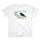 Teal Blue CoffeeのTeal Blue Bird - hop Ver. - Regular Fit T-Shirt