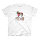 onehappinessのシェルティ　マカロン 티셔츠