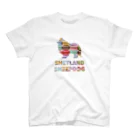 onehappinessのシェルティ　マカロン スタンダードTシャツ