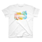 SHINOCHIKA.artworksの僕たちの未来は色鮮やかな世界 Regular Fit T-Shirt