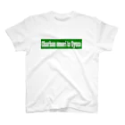 skamuzik a go goのチャーハン大盛と餃子（緑） スタンダードTシャツ