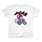 FAR EAST ALL RIDERSのFEAR_バイクこぞう_プリント スタンダードTシャツ