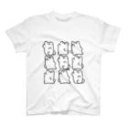 わくわく珍獣パークのおどろうぜ(分身)Tシャツ スタンダードTシャツ