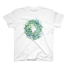 fukurononakaのリース　グリーン Regular Fit T-Shirt