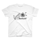 fishingnutsのBacklash!! ネコ スタンダードTシャツ