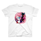 c-ma+の桜と妖狐 スタンダードTシャツ