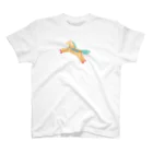 Rera(レラ)のぷるぷるのお馬(レモン) スタンダードTシャツ