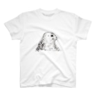 ぴすぴすのRinged seal Regular Fit T-Shirt