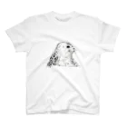 ぴすぴすのRinged seal スタンダードTシャツ