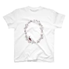 ココユキ＊水彩画ショップの日立の海と桜とウミウ Regular Fit T-Shirt