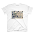 PLUMＭOONの水彩画デザイン Regular Fit T-Shirt