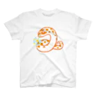 おにぎり屋のヘビ花火シシバナ（オレンジver） スタンダードTシャツ