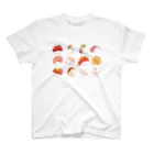 Miho MATSUNO online storeのSushi Parties スタンダードTシャツ