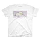 neko-neko-nekoの眠るシロクマ Regular Fit T-Shirt