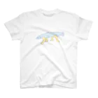 桜木工務店の新秩序くん/白透過 Regular Fit T-Shirt