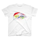 快晴8080（カイセイハレバレ）のカラフルなワニ Regular Fit T-Shirt