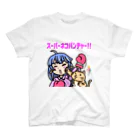 鍵花プリムのスーパーネコパンチャー スタンダードTシャツ