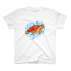 有限会社ケイデザインのウミガメさんの海【1】 Regular Fit T-Shirt