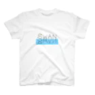 sminminsのシンプルSWAN Regular Fit T-Shirt