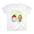 ゆうすけのいえくんとねこみるくん Regular Fit T-Shirt