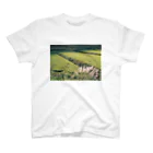 フィルムカメラのある生活の田んぼのある風景 Regular Fit T-Shirt