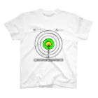 Military Casual LittleJoke のTARGET YELLOWxGREEN スタンダードTシャツ