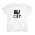 JIMOTO Wear Local Japanの男鹿市 OGA CITY スタンダードTシャツ