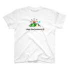 dlt.outdoorsのLikes The Outdoors 白 スタンダードTシャツ