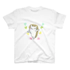 usagi-cuteのハリネズミのはりっちょ スタンダードTシャツ