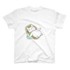 usagi-cuteのハリネズミのはりっちょ　　ゆったり スタンダードTシャツ