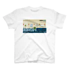 Teal Blue CoffeeのCafe music - Vol.8 ＆ Vol.9 - Regular Fit T-Shirt