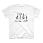 CUSTHのLeatherCraft Regular Fit T-Shirt