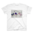 zimei-diary の涼し気モダン更紗 スタンダードTシャツ