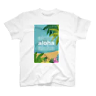 aloha_pineapple_hawaiiのaloha ハワイアンレトロ 160 티셔츠