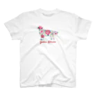 AtelierBoopの花kauwela　ゴールデンレトリバー Regular Fit T-Shirt
