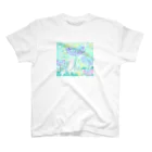 ショップのHydrangea―水の器―白い生き物 スタンダードTシャツ